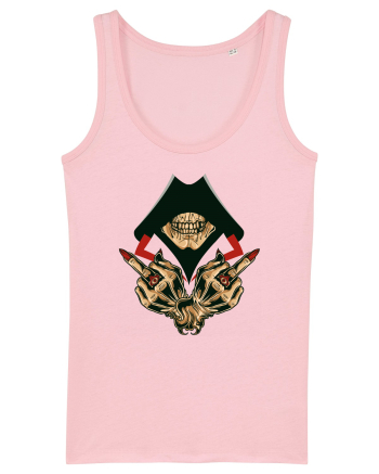 Illuminati Skull Cotton Pink