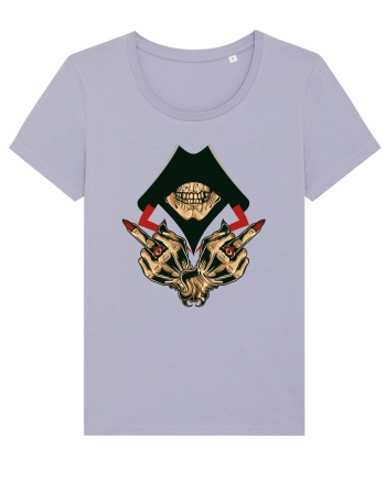 Illuminati Skull Lavender