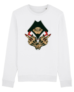 Illuminati Skull Bluză mânecă lungă Unisex Rise