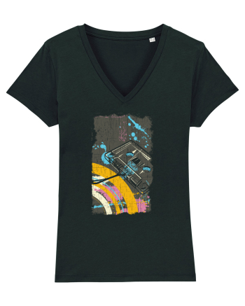 Retro Vintage Classic Cassette Black
