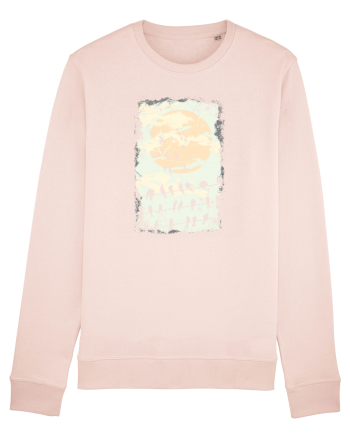 Birds On Full Moon Candy Pink