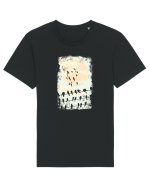 Birds On Full Moon Tricou mânecă scurtă Unisex Rocker