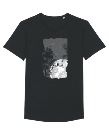 Full Moon Crow Black