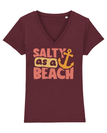 Salty as a beach Burgundy