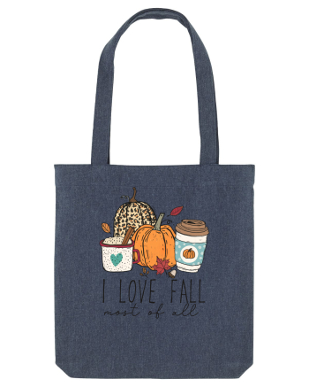I Love Fall Midnight Blue