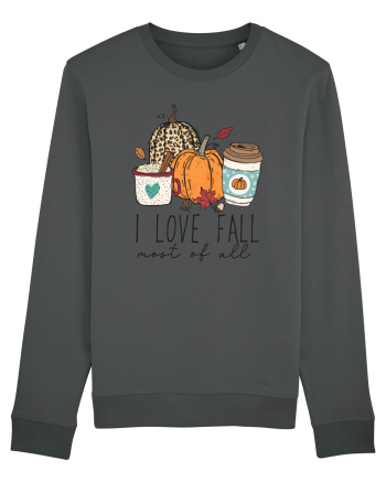 I Love Fall Anthracite