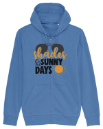 Shades and sunny days Hanorac cu fermoar Unisex Connector