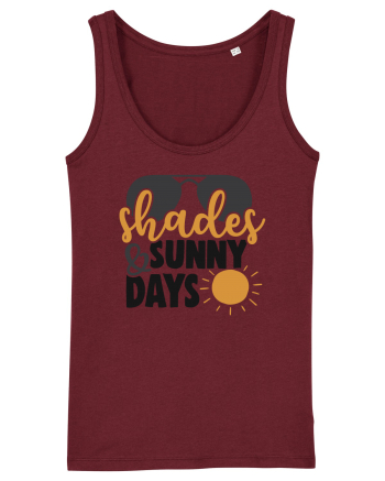 Shades and sunny days Burgundy