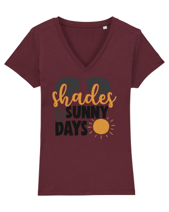 Shades and sunny days Burgundy