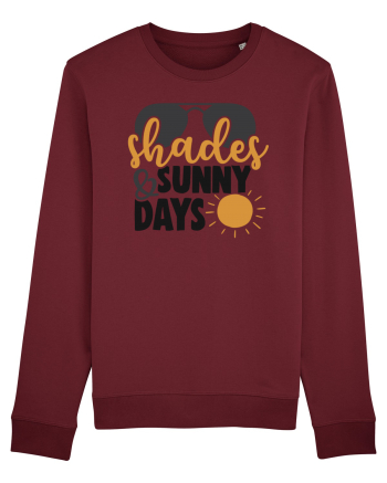 Shades and sunny days Burgundy