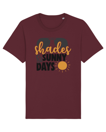 Shades and sunny days Burgundy