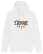 Love Fall Y'all Hanorac cu fermoar Unisex Connector