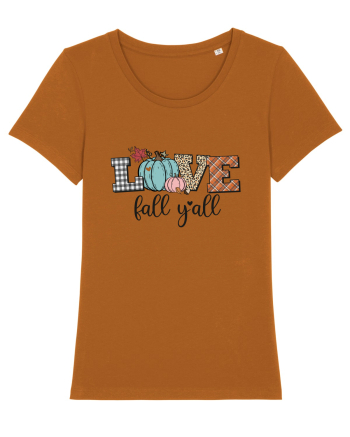 Love Fall Y'all Roasted Orange
