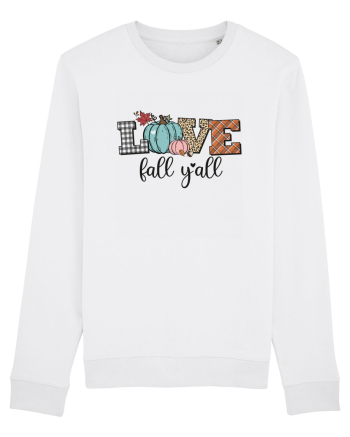 Love Fall Y'all White