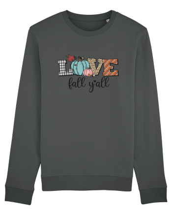 Love Fall Y'all Anthracite