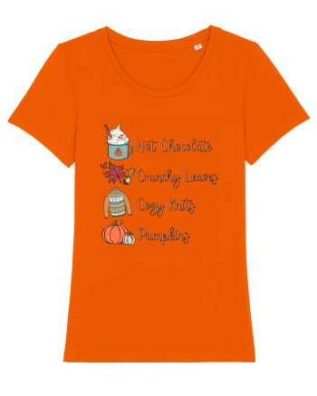 My Fall Costume Bright Orange