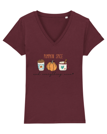 Pumpkin Spice Burgundy