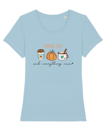 Pumpkin Spice Sky Blue