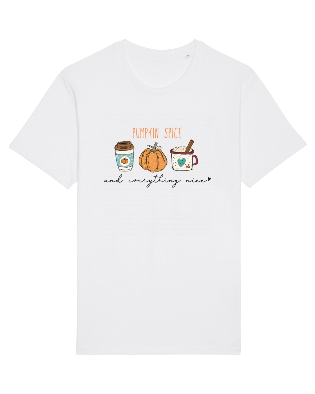 Tricou mânecă scurtă Unisex Rocker White