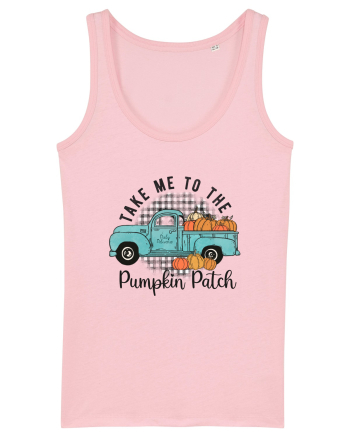 Take Me To The Pumpkin Patch Cotton Pink