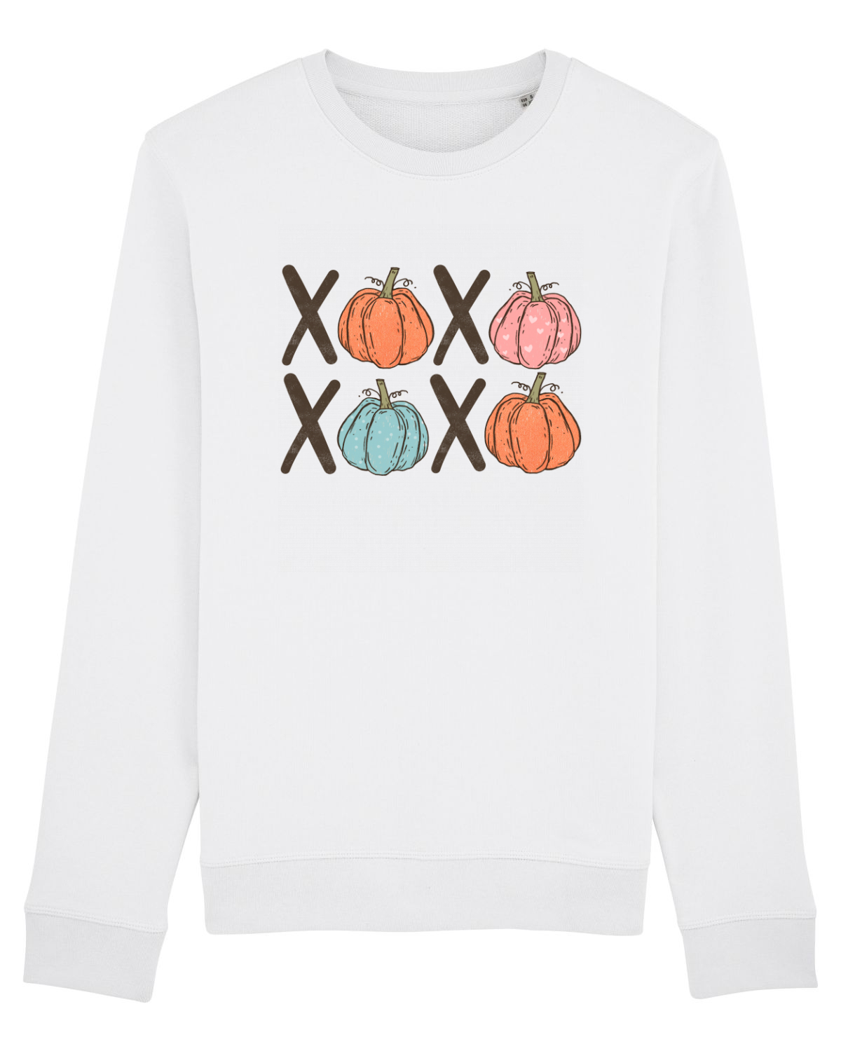 Bluză mânecă lungă Unisex Rise White