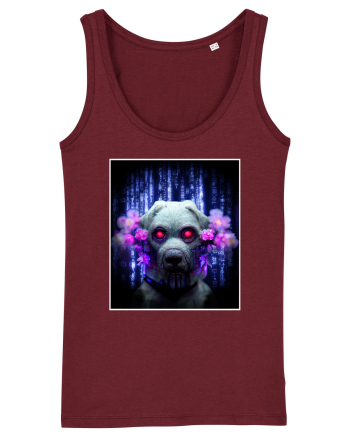 matrix dog Burgundy