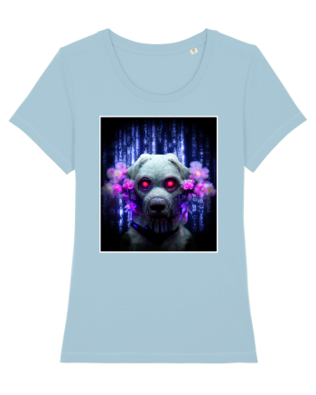 matrix dog Sky Blue