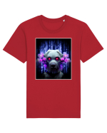 matrix dog Tricou mânecă scurtă Unisex Rocker
