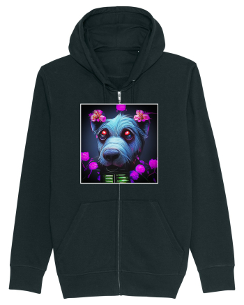 stylizeted dog Black