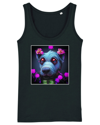 stylizeted dog Black