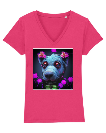 stylizeted dog Raspberry