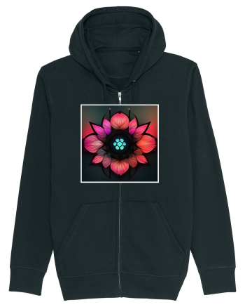 cyber flower Black