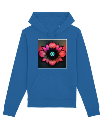 cyber flower Royal Blue