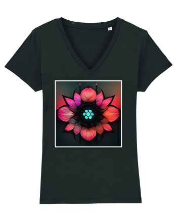 cyber flower Black