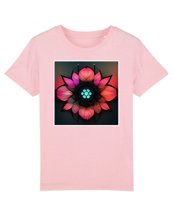 cyber flower Cotton Pink