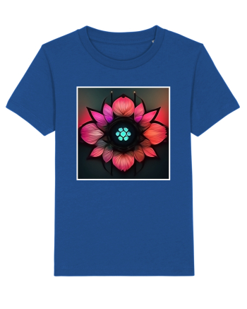cyber flower Majorelle Blue