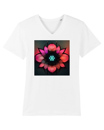 cyber flower White
