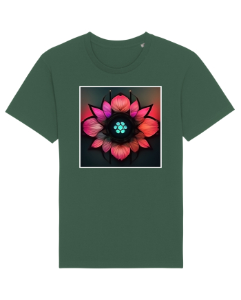 cyber flower Bottle Green