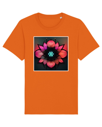 cyber flower Bright Orange
