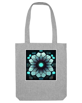 geometric flower Heather Grey