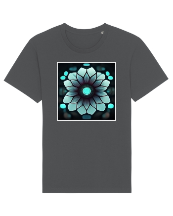 geometric flower Anthracite