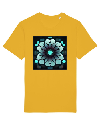 geometric flower Spectra Yellow