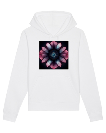 pink flower White