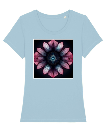 pink flower Sky Blue
