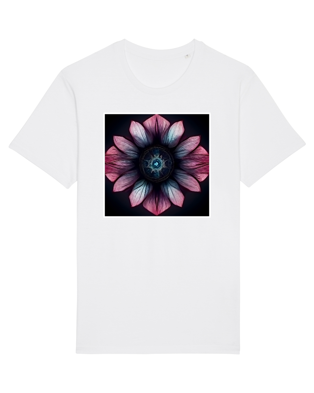 Tricou mânecă scurtă Unisex Rocker White