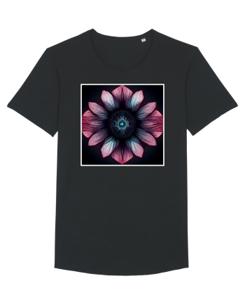 pink flower Black