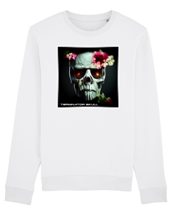 terminator skull White