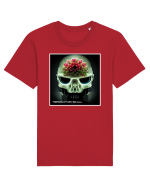 terminator cranium Tricou mânecă scurtă Unisex Rocker