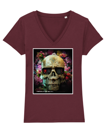 arnold skull Burgundy