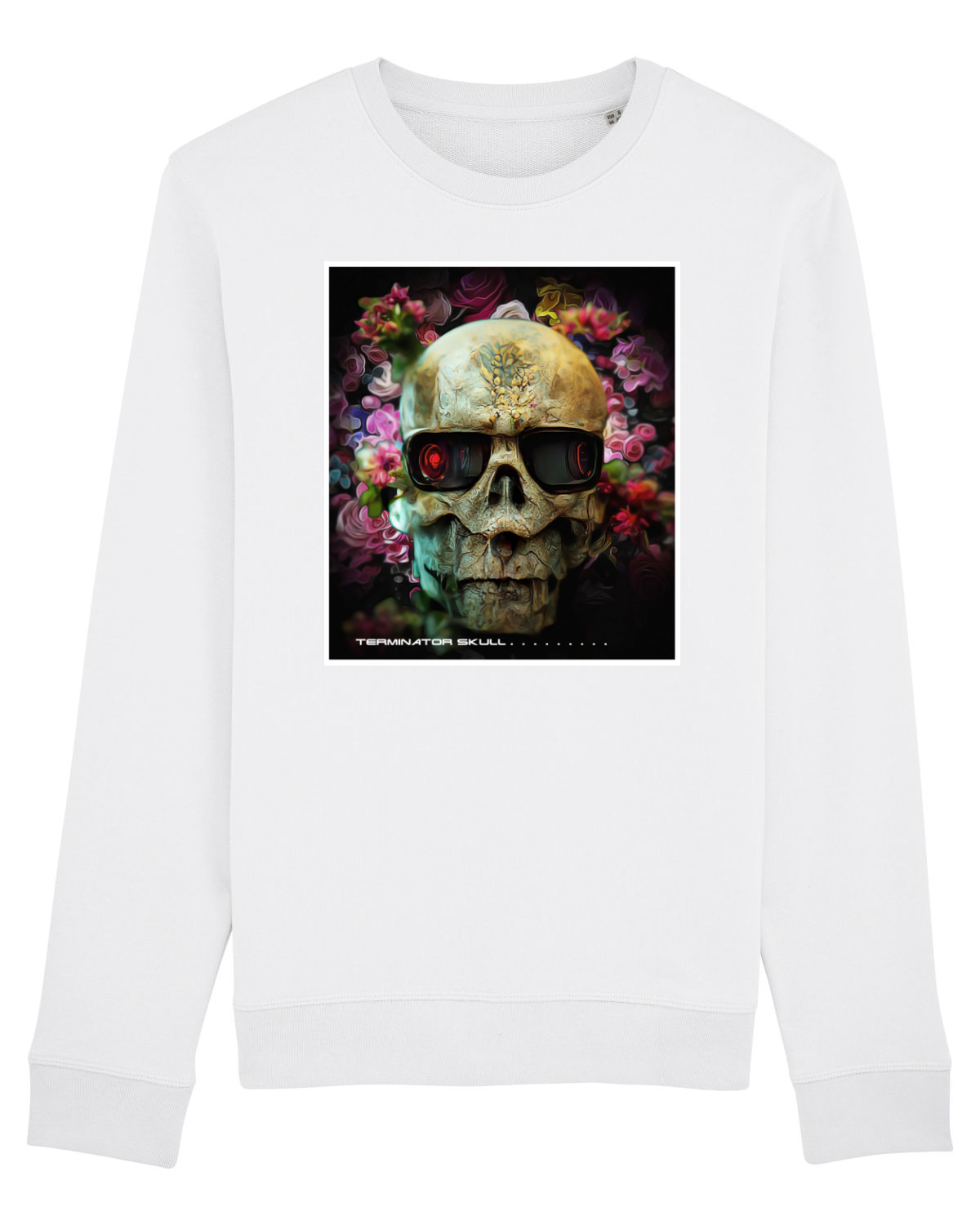Bluză mânecă lungă Unisex Rise White